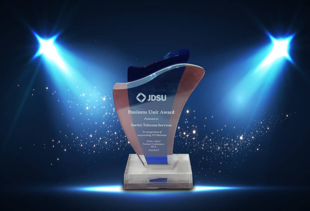 STS- JDSU Business Unit Award FY14 (In Recognition of Outstanding Fiber Optic Business)