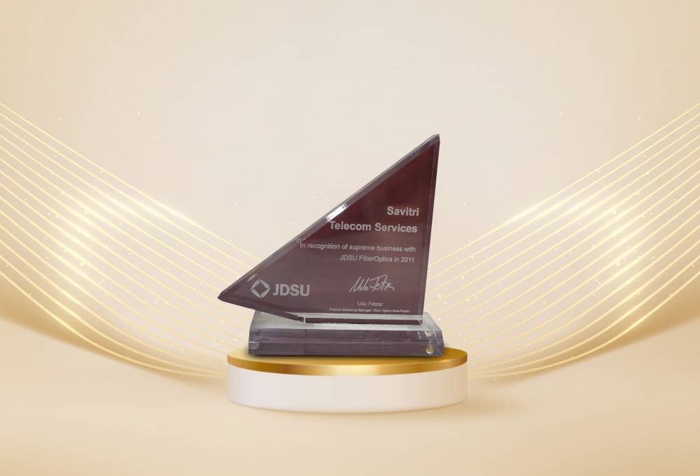STS- Award in Recognition of Supreme Business for Fiber Optics FY11