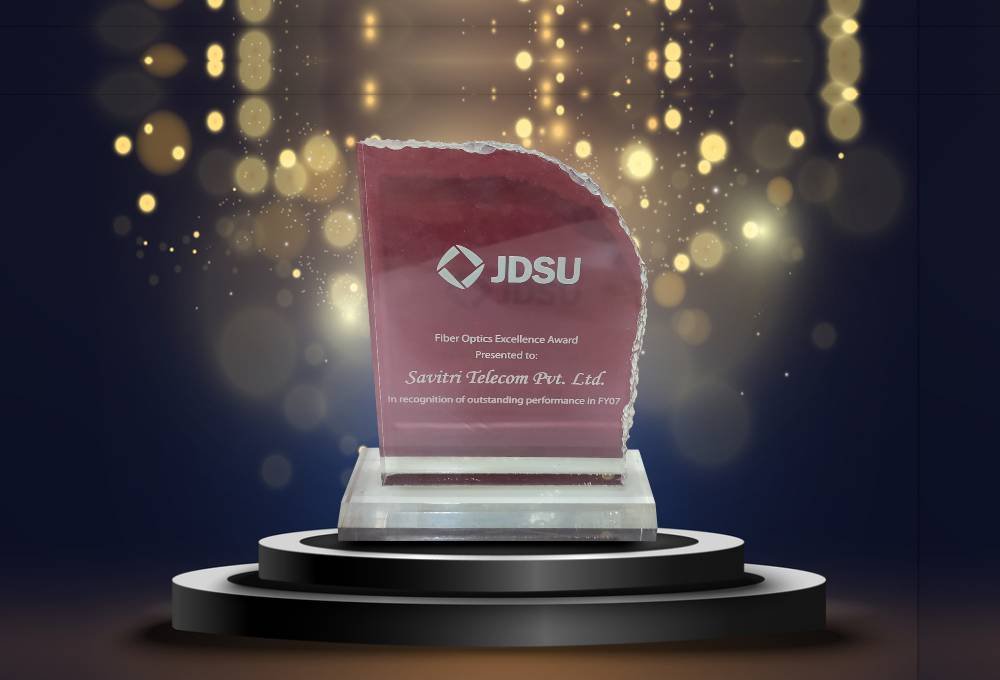 STPL- Fiber Optic Excellence Award (In Recognition of Outstanding Performance)
