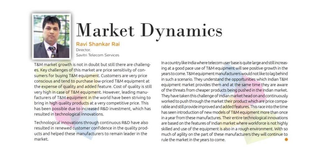 Market Dynamics: Ravi Shankar Rai (MD-Savitri Group)